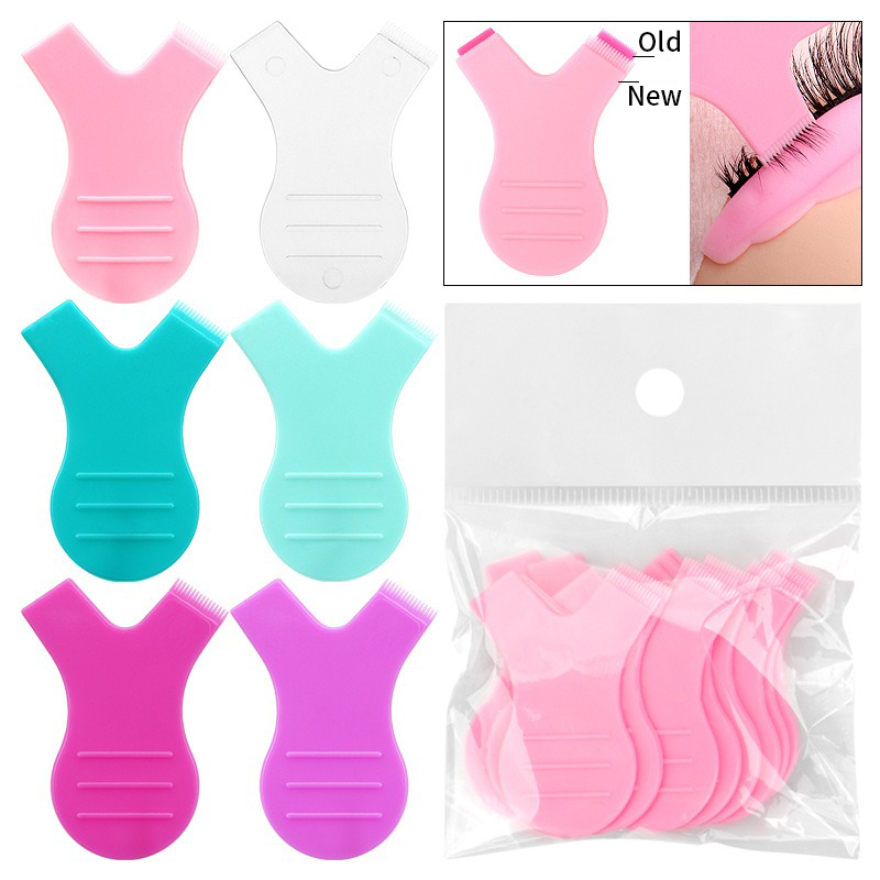 Eyelash Extension Y Shape - 10pcs 메이크업 속눈썹 브러쉬 재사용 가능한