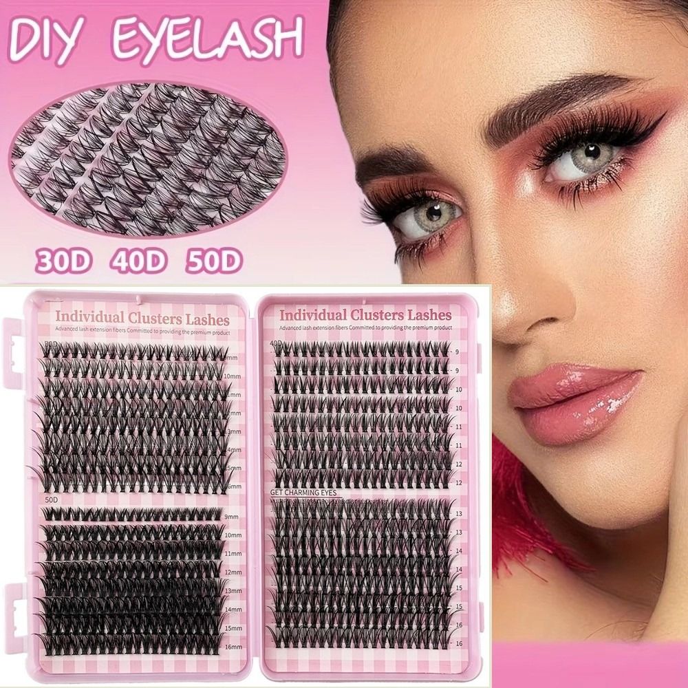 Eyelash Extension Kits - 8-16mm 길이 인조 속눈썹 30D/40D/50D/60D 내추럴