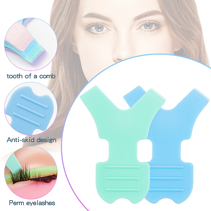 재사용 가능한 속눈썹 익스텐션 메이크업 브러시, Y 모 - Eyelash Extension Y Shape 리뷰 및 가격