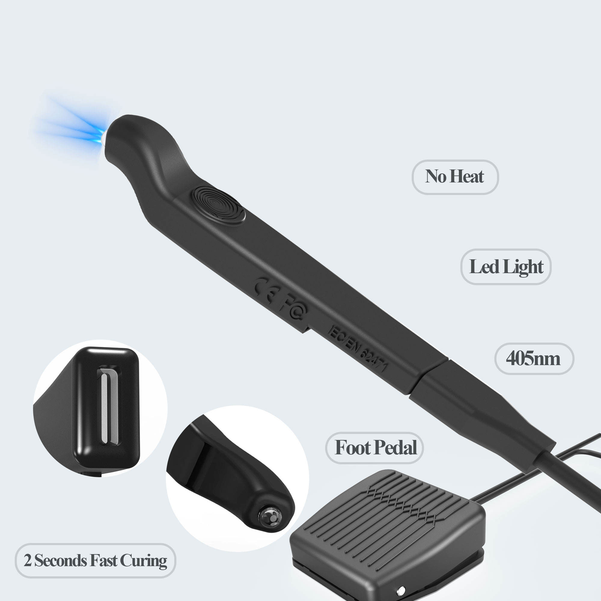 2초 빠른 접착 경화 UV LED 램프, 휴대용 실리콘 - Eyelash Extension Led 리뷰 및 가격