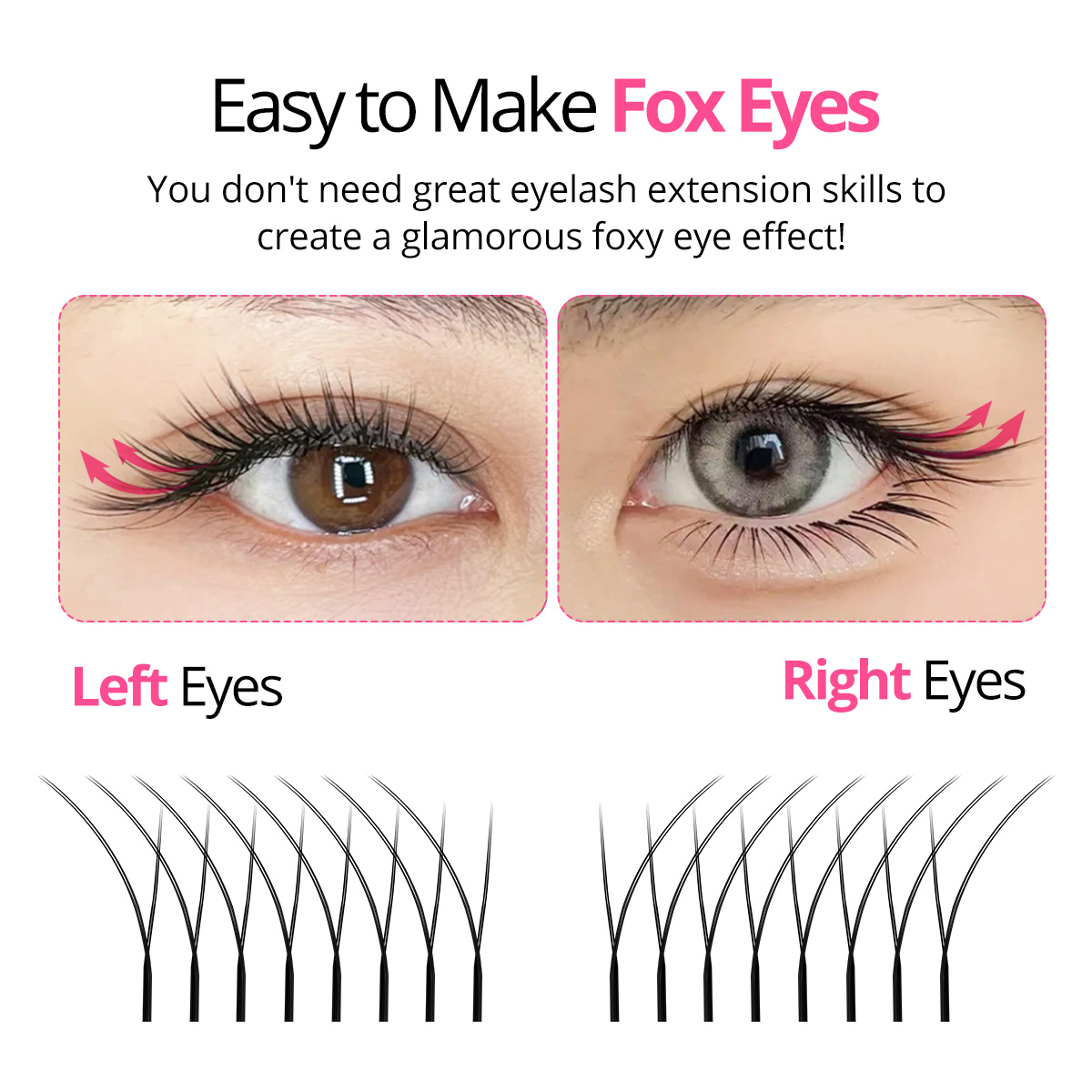 아리손 폭스 YY 속눈썹 다양한 길이 Y자형 속눈썹 연 - Eyelash Extension Y Shape 리뷰 및 가격