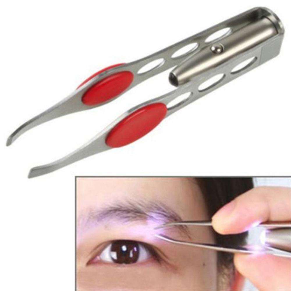 스테인레스 스틸 속눈썹 눈썹 핀셋 제모 클립 LED 조 - Eyelash Extension Led 리뷰 및 가격