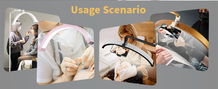 FOSOTO 45W Led 래쉬 라이트 사진 비디오 문 - Eyelash Extension Led 리뷰 및 가격
