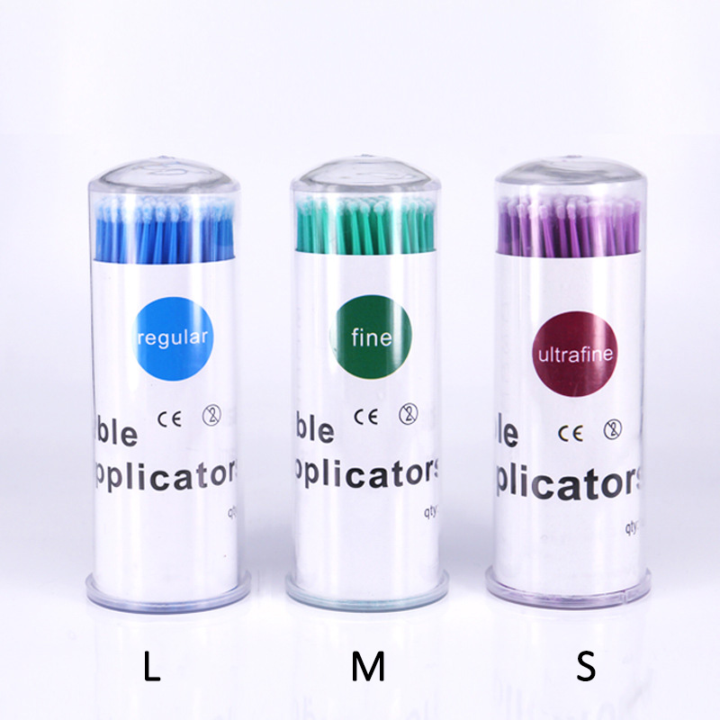 속눈썹 리프트 키트용 마이크로 브러쉬 100개/병, 속 - Eyelash Extension Kits 리뷰 및 가격