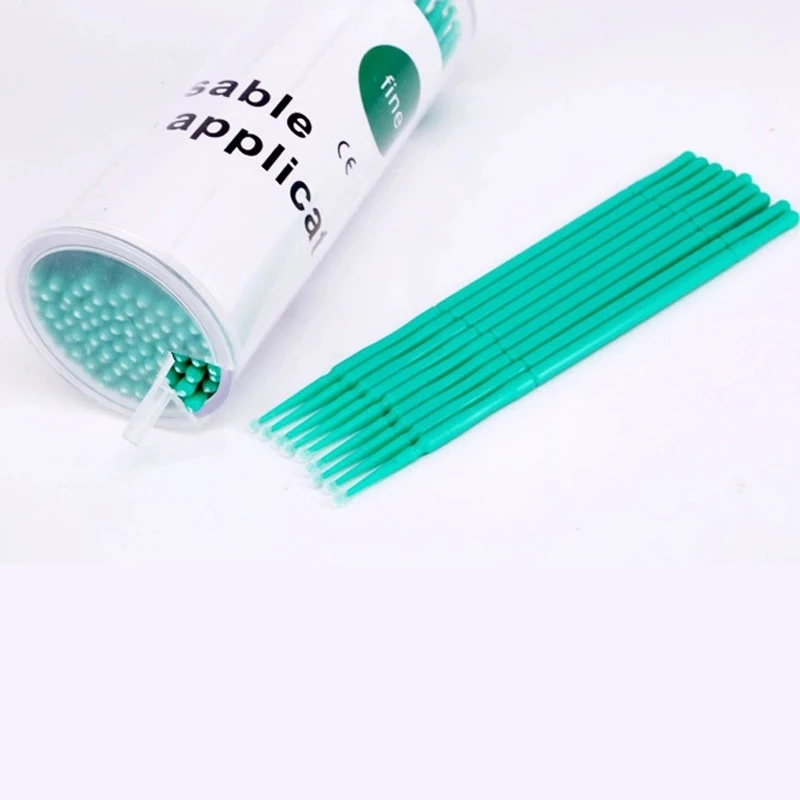 속눈썹 리프트 키트용 마이크로 브러쉬 100개/병, 속 - Eyelash Extension Kits 리뷰 및 가격