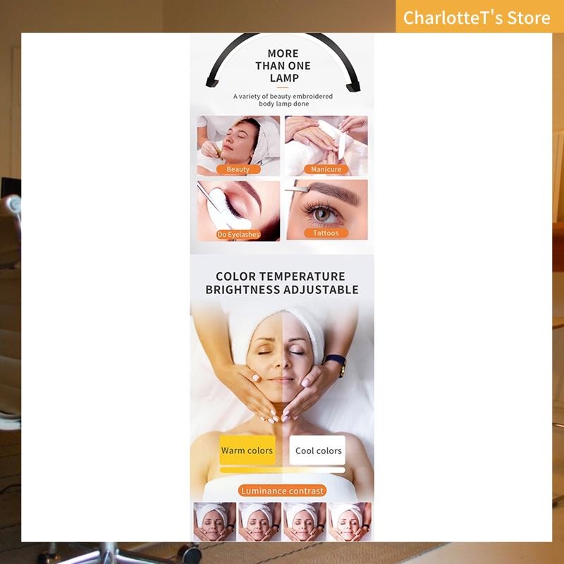 20W 16인치 U자형 Led 하프 문 뷰티 램프 링  - Eyelash Extension Led 리뷰 및 가격