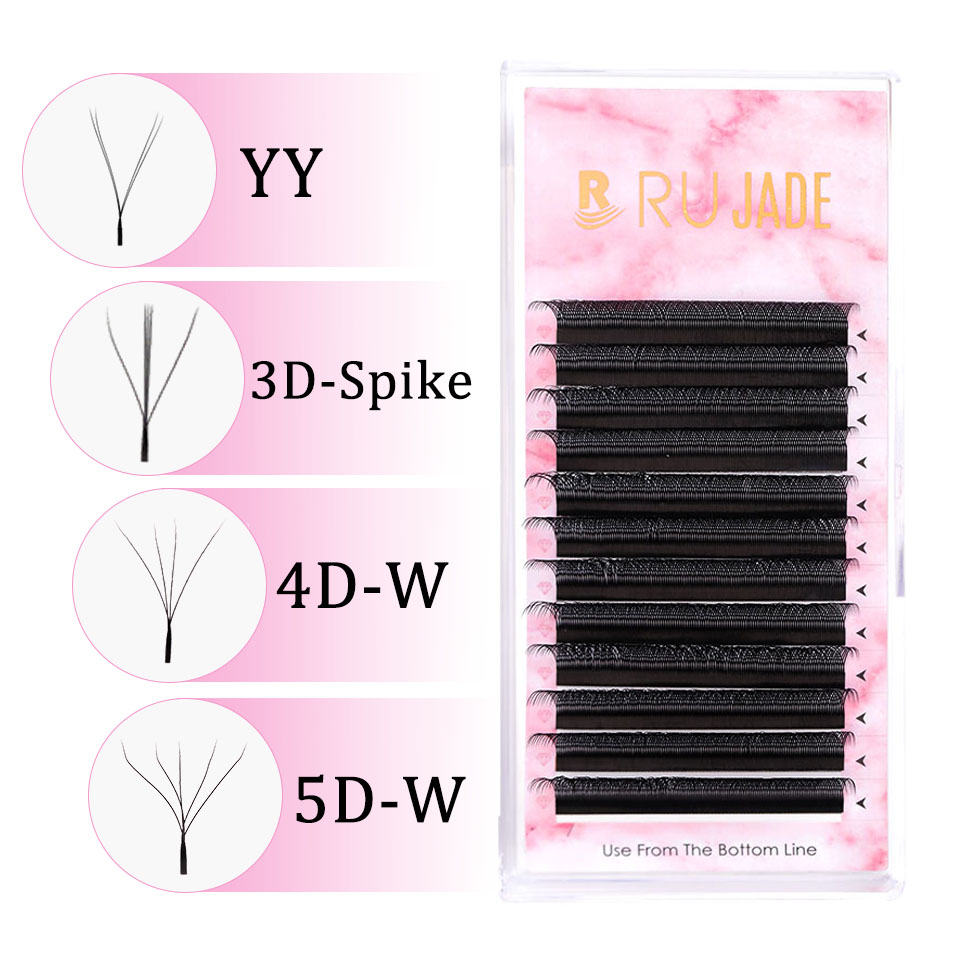 루자드 YY 3D 4D 5D W형 블룸 속눈썹 연장 브 - Eyelash Extension Y Shape 리뷰 및 가격