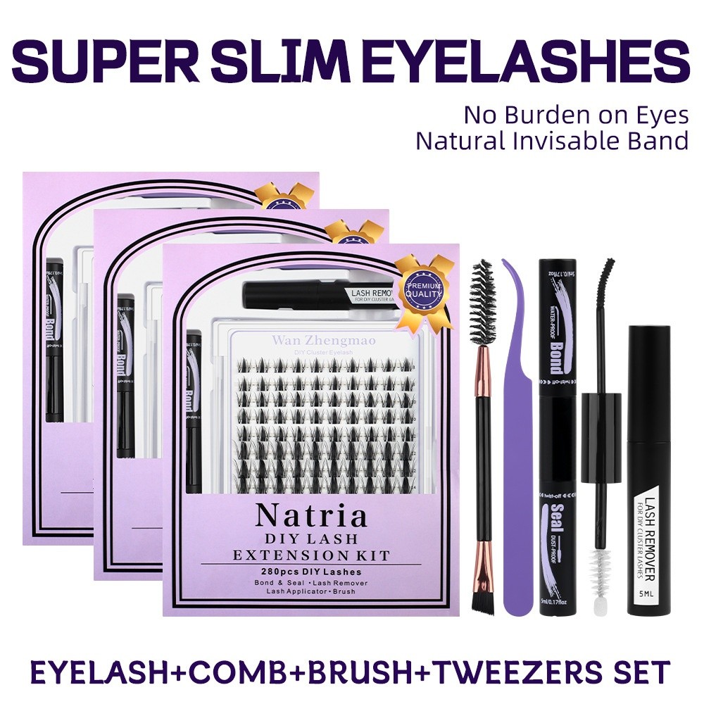 8-18mm 길이의 인조 속눈썹 접착 및 코팅, 자연스 - Eyelash Extension Kits 리뷰 및 가격