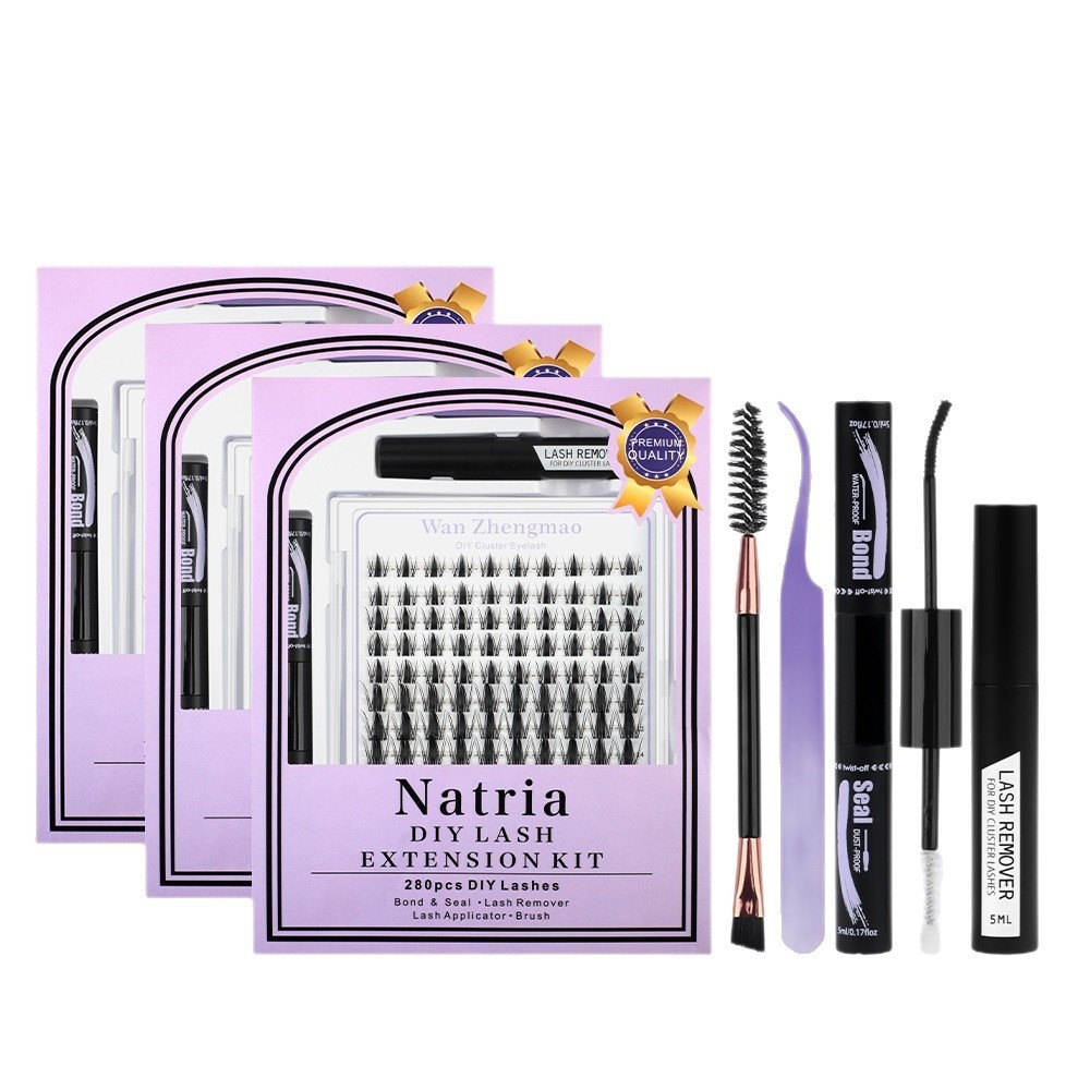8-18mm 길이의 인조 속눈썹 접착 및 코팅, 자연스 - Eyelash Extension Kits 리뷰 및 가격