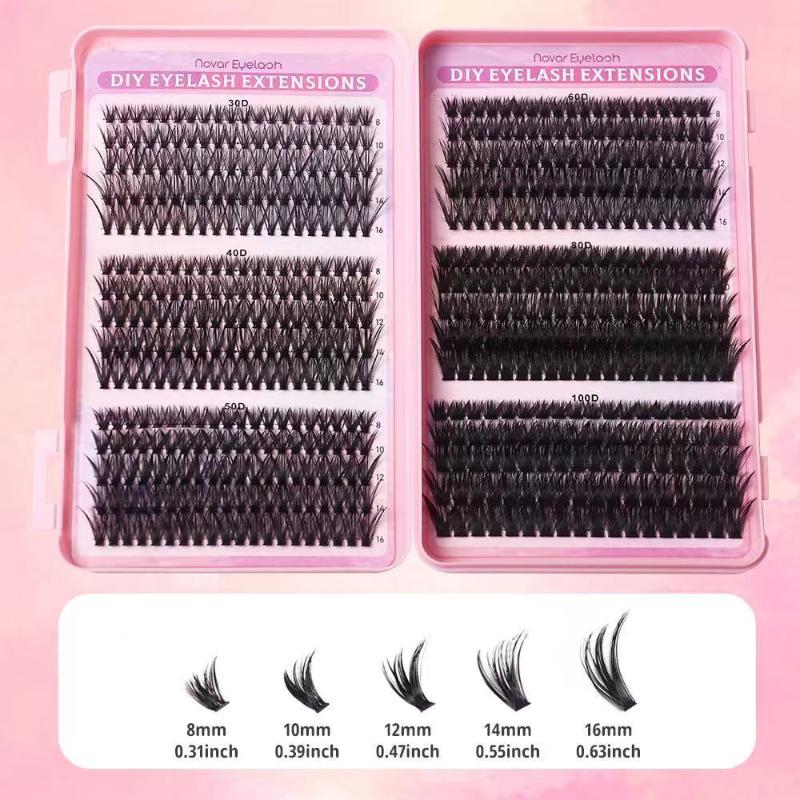 프로페셔널 D컬 클러스터 속눈썹 키트 30D 100D  - Eyelash Extension Kits 리뷰 및 가격