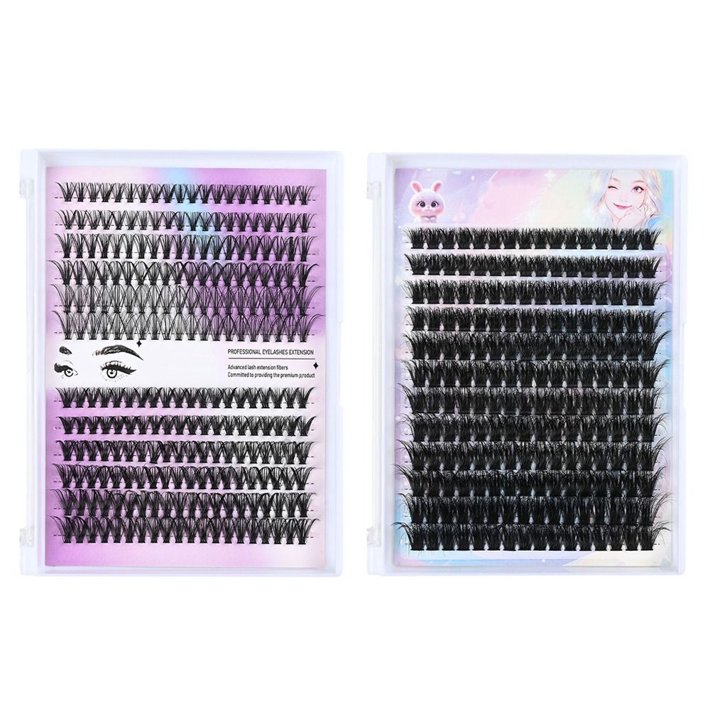 내추럴 룩 인조 속눈썹 본드 앤 씰 클러스터 디자인 D - Eyelash Extension Kits 리뷰 및 가격