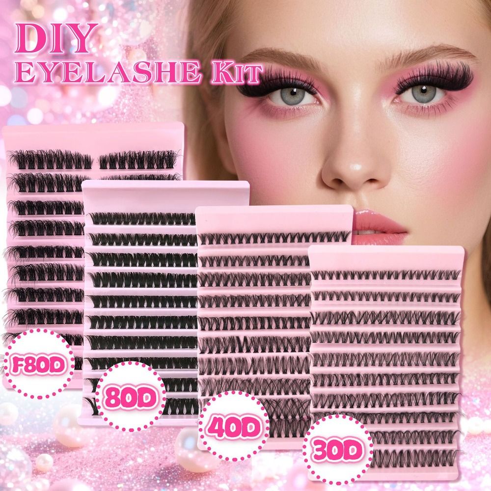 내추럴 룩 인조 속눈썹 위스피 스타일 본드 앤 씰 DI - Eyelash Extension Kits 리뷰 및 가격