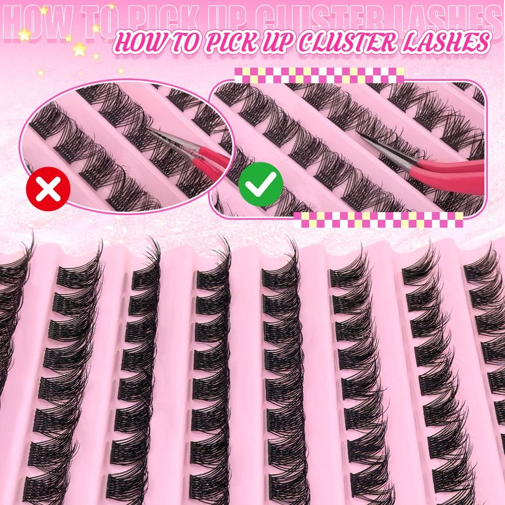 내추럴 룩 인조 속눈썹 위스피 스타일 본드 앤 씰 DI - Eyelash Extension Kits 리뷰 및 가격