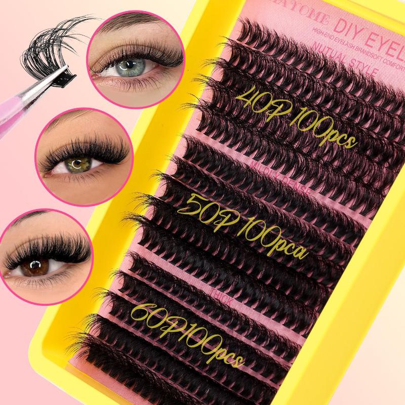 클러스터 속눈썹 키트 개별 속눈썹 볼륨 믹스 트레이 3 - Eyelash Extension Kits 리뷰 및 가격