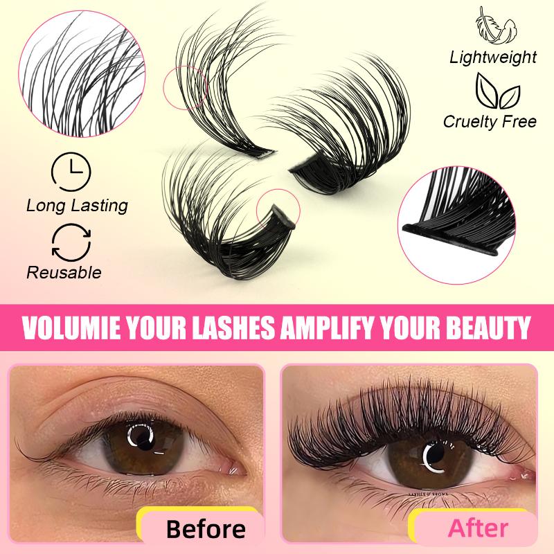 클러스터 속눈썹 키트 개별 속눈썹 볼륨 믹스 트레이 3 - Eyelash Extension Kits 리뷰 및 가격