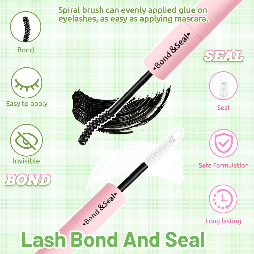내추럴 룩 인조 속눈썹 위스피 스타일 본드 앤 씰 3D - Eyelash Extension Kits 리뷰 및 가격