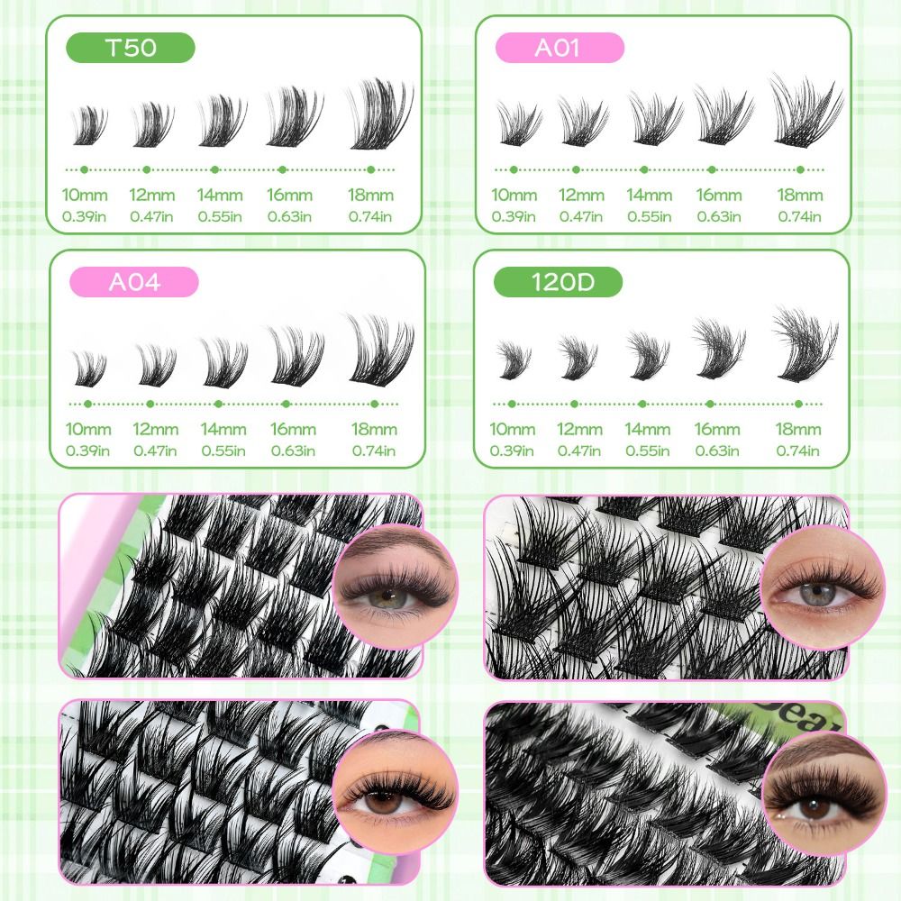 내추럴 룩 인조 속눈썹 위스피 스타일 본드 앤 씰 3D - Eyelash Extension Kits 리뷰 및 가격
