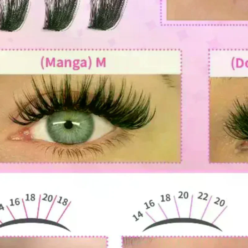 래쉬 클러스터 키트 래쉬 스파이크 속눈썹 클러스터 볼륨 - Eyelash Extension Kits 리뷰 및 가격