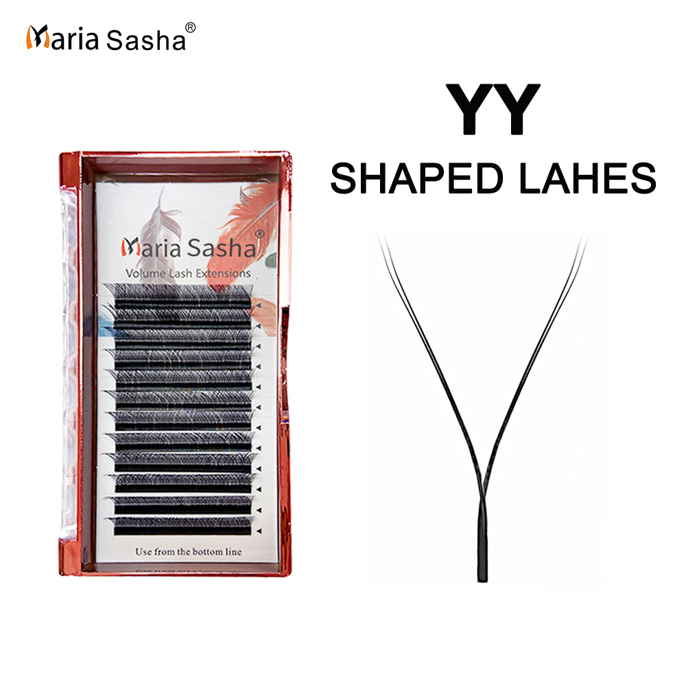 MARIA YY 모양의 속눈썹 클러스터 뷰티 0.07  - Eyelash Extension Y Shape 리뷰 및 가격