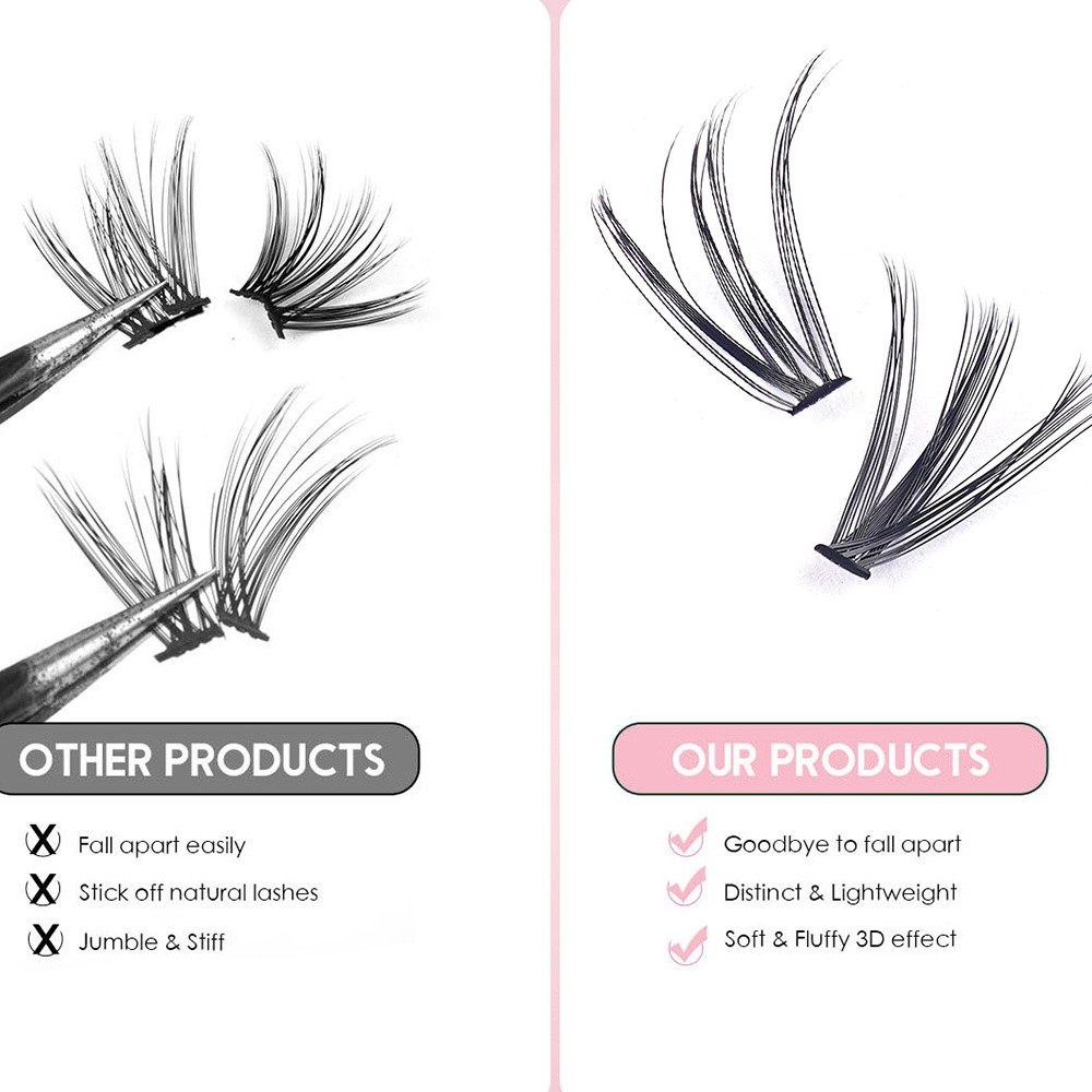 8-16mm 길이의 인조 속눈썹 본드 및 실런트 세트, - Eyelash Extension Kits 리뷰 및 가격