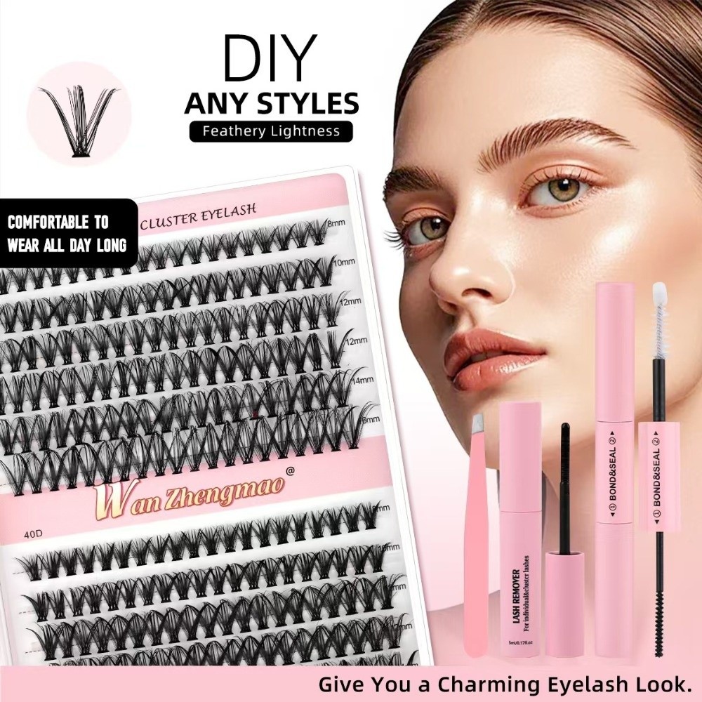8-16mm 길이의 인조 속눈썹 본드 및 실런트 세트, - Eyelash Extension Kits 리뷰 및 가격
