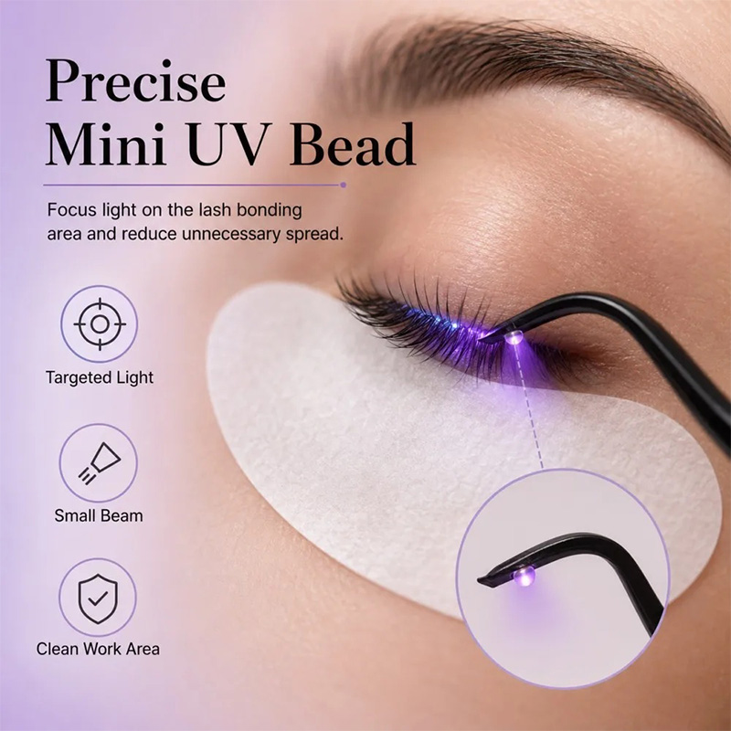 미니 UV 속눈썹 램프 핀셋 2초 빠른 경화 조명 속눈 - Eyelash Extension Led 리뷰 및 가격