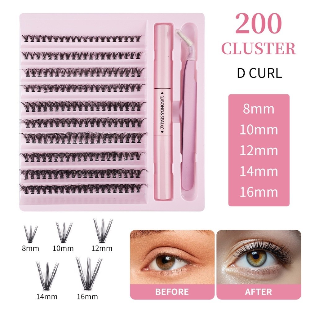 고품질 본드 및 실드 인조 속눈썹, 자연스러운 느낌의  - Eyelash Extension Kits 리뷰 및 가격
