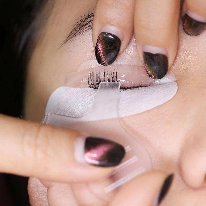 새로운 50개입 메이크업 속눈썹 브러쉬 재사용 가능한  - Eyelash Extension Y Shape 리뷰 및 가격