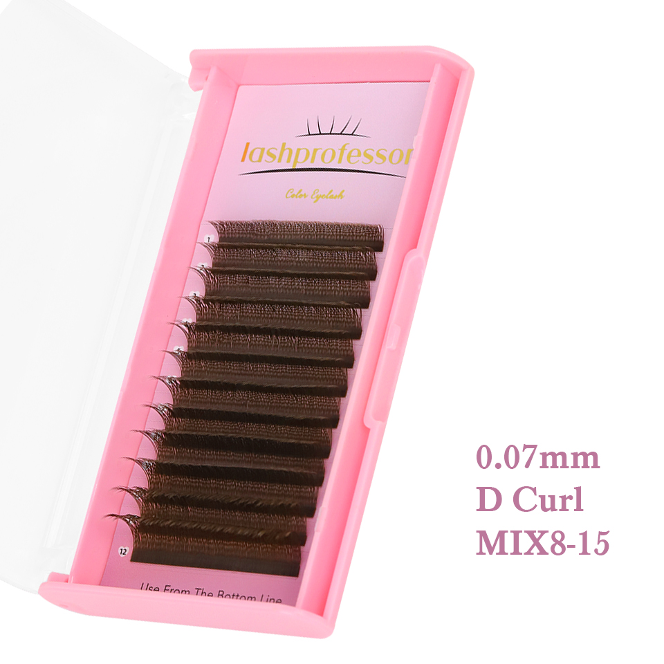 LASHPROFESSOR 블랙 브라운 YY 래쉬 브라질 - Eyelash Extension Y Shape 리뷰 및 가격