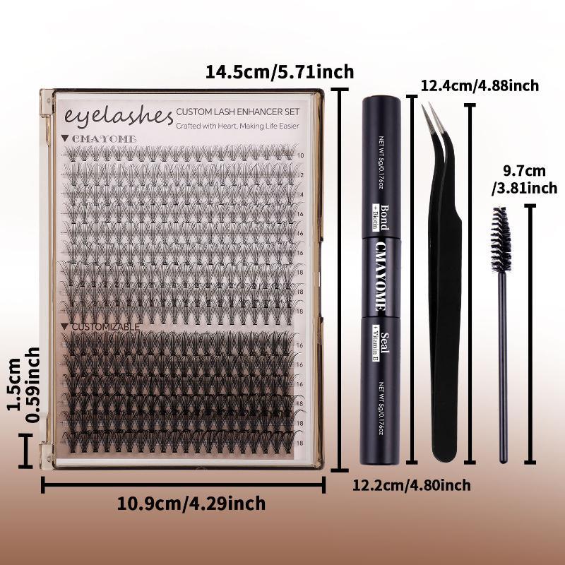 10D-100D 3D 인조 속눈썹 키트 DIY 분할형  - Eyelash Extension Kits 리뷰 및 가격